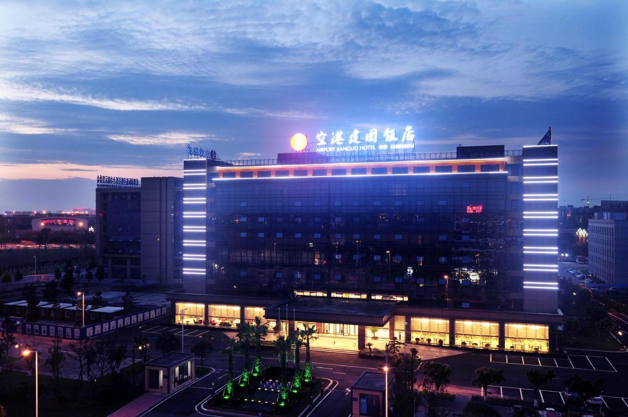 Airport Jianguo Hotel Chengdu Exterior foto